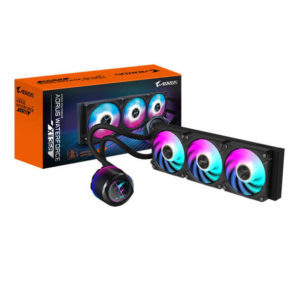 Gigabyte Aorus Waterforce X II 360 ARGB 360mm CPU Liquid Cooler